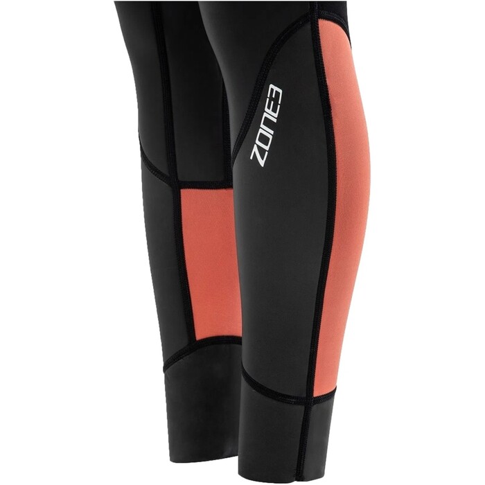 2024 Zone3 Womens Venture Back Zip Swim Wetsuit & Zone3 2mm Neoprene Swim Gloves Bundle